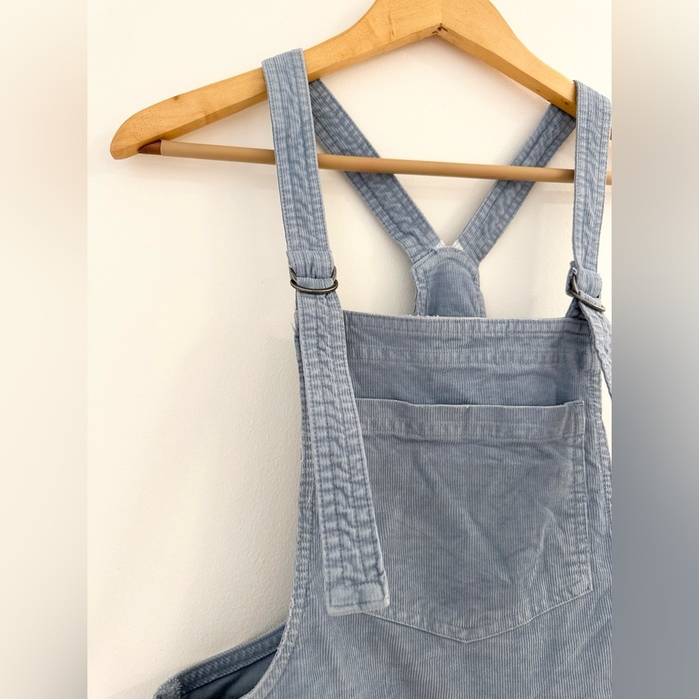 Aerie Werk & Play Corduroy Overalls Cloudy Blue / Size XS - Picture 7 of 16